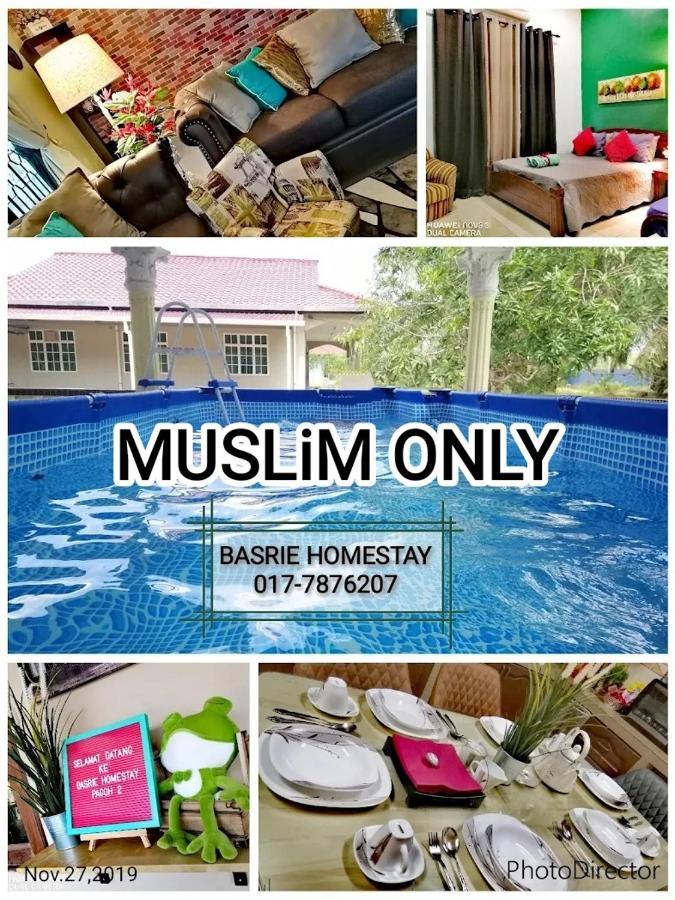 Basrie Villa "Mslim Only" - Mini Cinema , Private Pool , Wi-Fi , Netflix Muar Eksteriør bilde