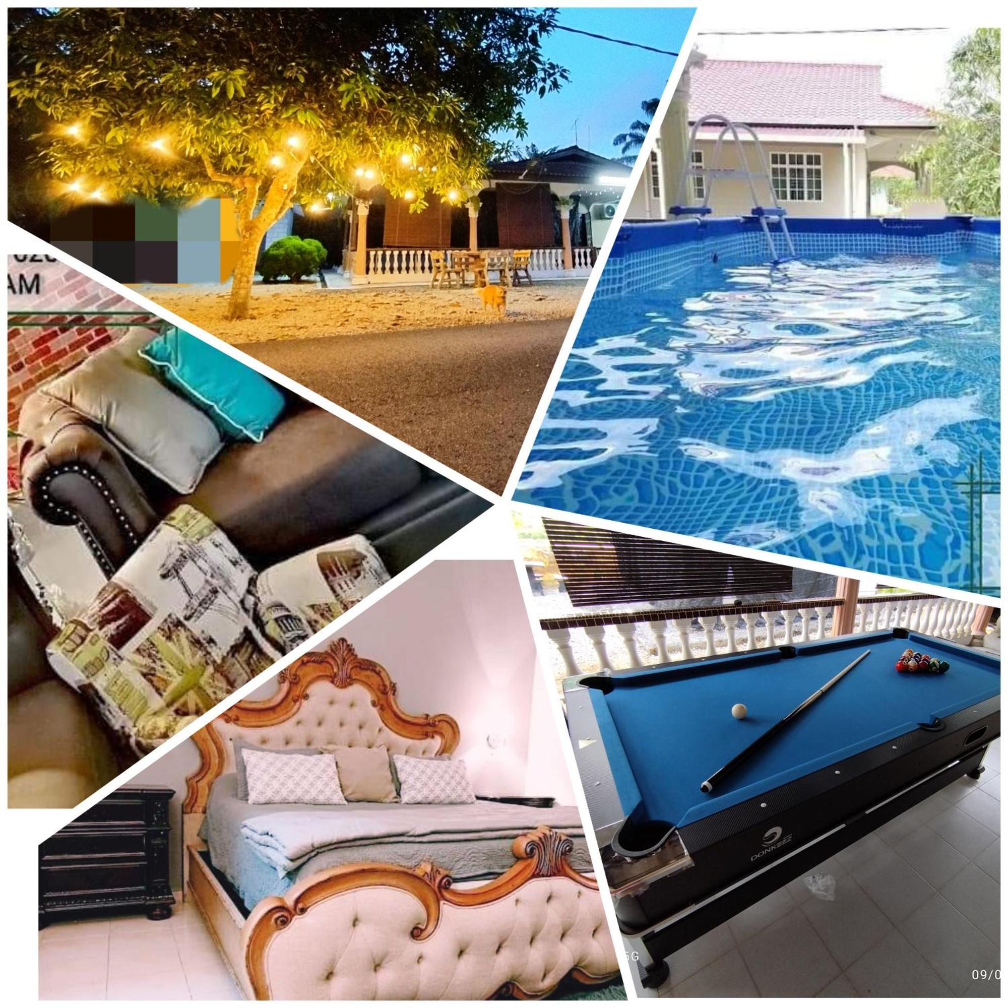 Basrie Villa "Mslim Only" - Mini Cinema , Private Pool , Wi-Fi , Netflix Muar Eksteriør bilde